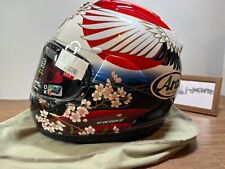 ARAI RX-7X TSUBASA Japanese design with lucky cranes FULL FACE HELMET size L