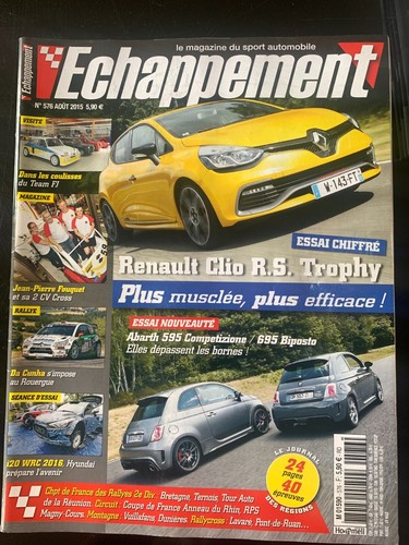 Echappement 576 8 2015 - n°576, du