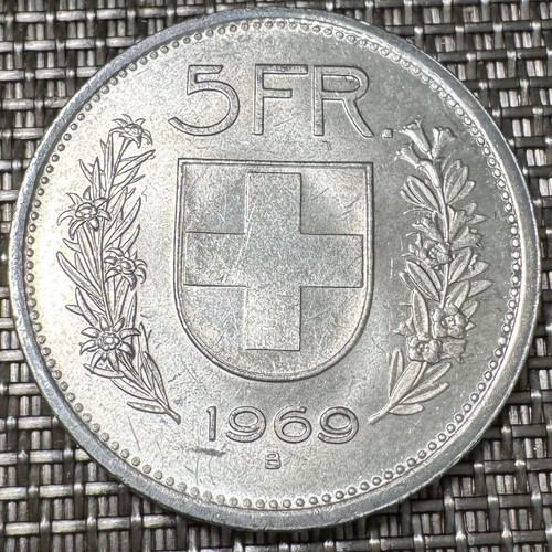 Piece francs suisse 1969 - piece,
