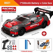 1:24 High Speed RC Drift Vehicle Cars Mustang 4WD Remote Control Car 