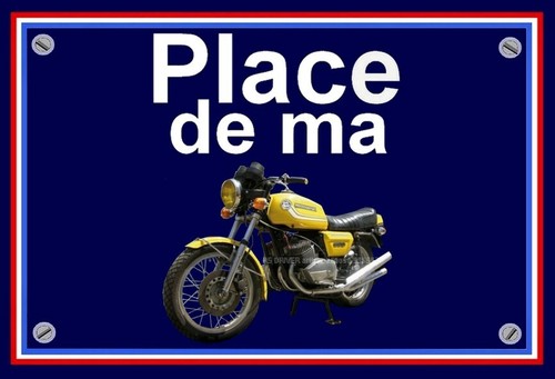Plaque place de ma - ",