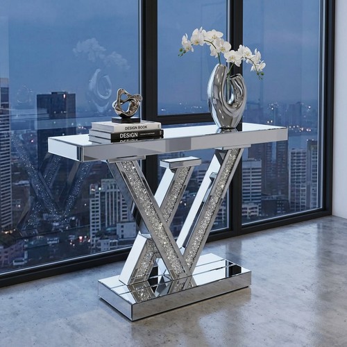 Console miroir moderne design - console,