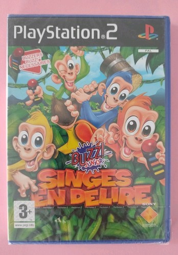 Jeu ps2 buzz - buzz, singes