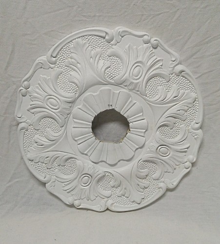 Rosace plafond 35cm - plafond,