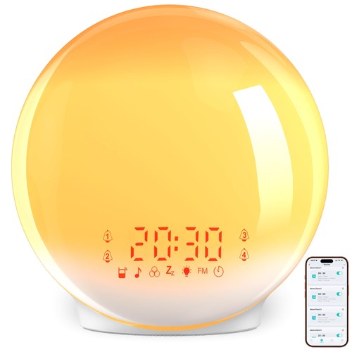 Reveil lumineux radio - reveil,