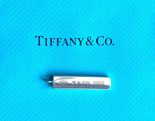 Tiffany 1837 bar plate - &,