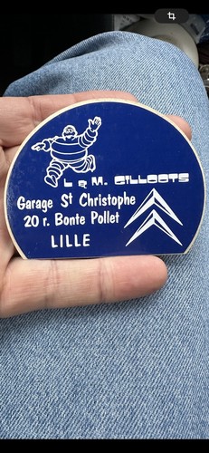 Ancien rare autocollant - ancien,