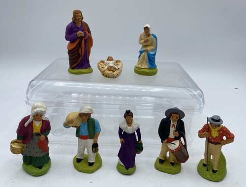 Huit santons jouve série - , des