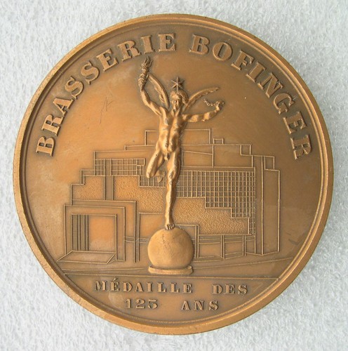 Medaille brasserie bofinger - brasserie,