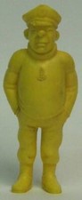 Tintin - Esso Belgium Monochrome Figure - Rastapopoulos Lieutenant (Yellow)