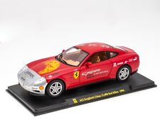FERRARI 612 SCAGLIETTI CHINA 15000 RED MILES  BURAGO POUR HACHETTE AU 1/24 NEUVE