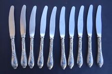 10 couteaux a dessert métal