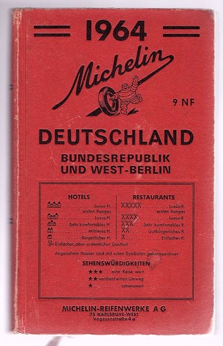 Guide michelin allemagne - guide,