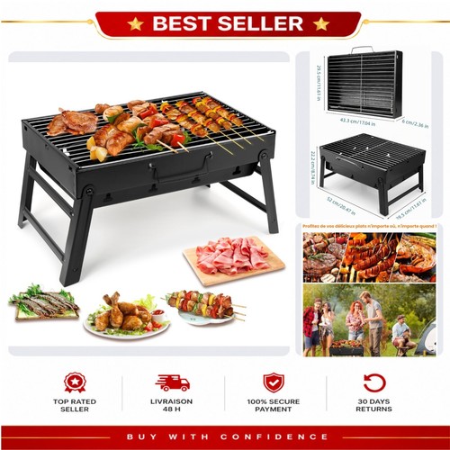 Barbecue charbon portable - à,
