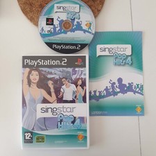 Jeu Ps2 Singstar Pop Hits 4 +