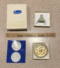 Vintage 1932-1982 Beech Aircraft / Airplane Beechcraft Bronze Medallion / Medal