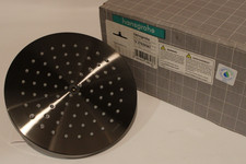 Hansgrohe 27629341 -Raindance S Showerhead 180 1-Jet - 7" - Brushed Black Chrome