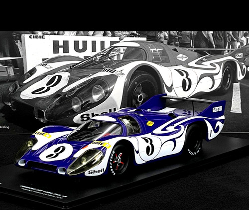 Porsche 917 long tail hippie - tail,