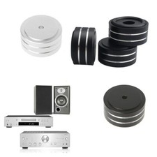 4x Aluminium Enceinte Hifi Isolation Support Platine Pieds Patin 40x15mm 40x20mm
