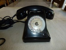 ANCIEN TELEPHONE BAKELITE NOIR