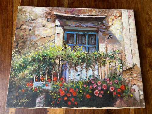 Peinture huile sur - a, toile