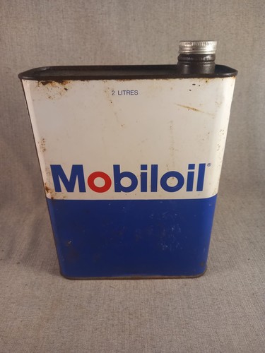 Ancien bidon huile - bidon, mobiloil