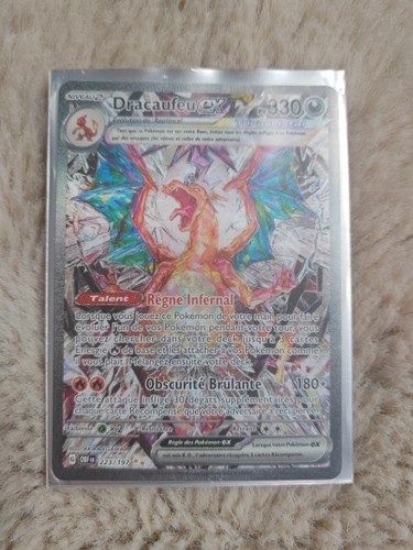 Carte pokemon dracaufeu - pokemon, ex