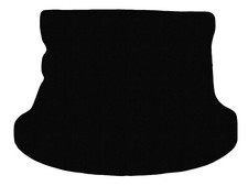 Noir Tapis de coffre velour