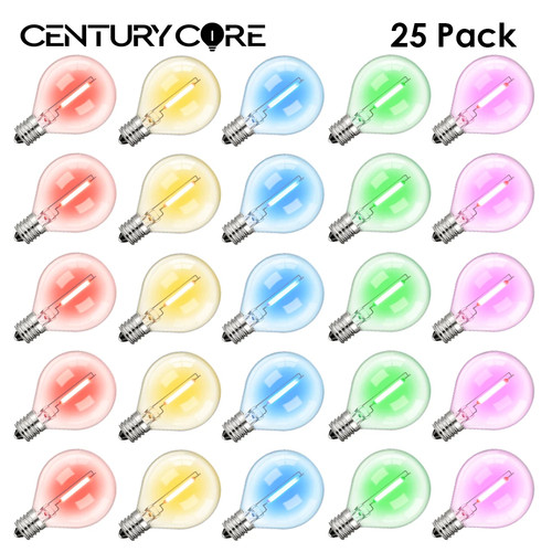 Ampoules led g40 multicolores - led,