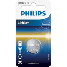Pile CR2016 Philips Lithium 3v