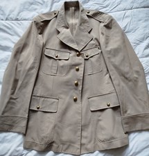 veste militaire sable colonial uniforme d'été French armée