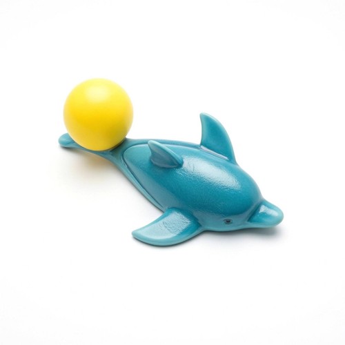 Dauphin avec boule - dauphin, flottante