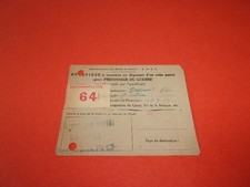 BORDEREAU D'ENVOIS DE COLIS A