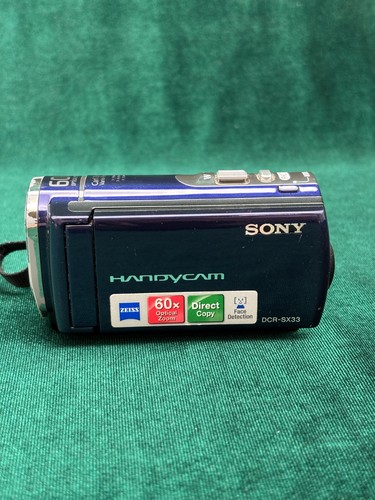 Sony handycam dcr sx33e - sony,