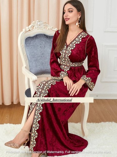 Robe longue marocaine royale