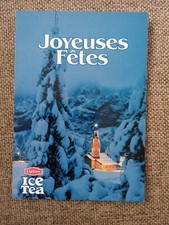 CARTE PUBLICITAIRE LIPTON ICE
