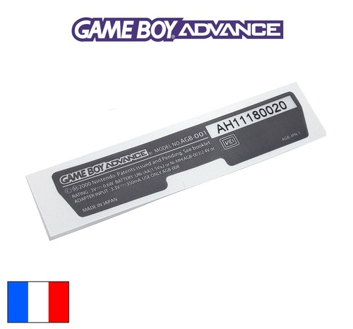 Autocollant game boy - boy, advance