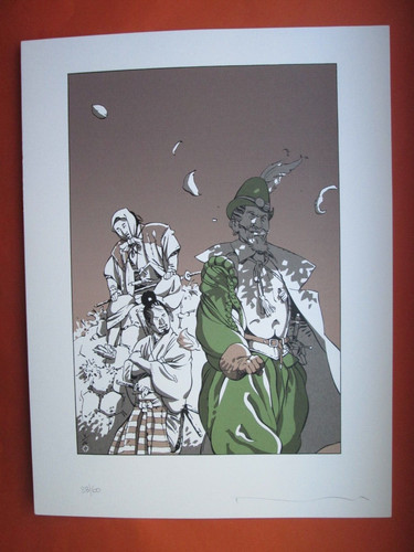 Michetz serigraphie signee - michetz,