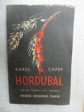 Karel Capek "Hordubal" /La