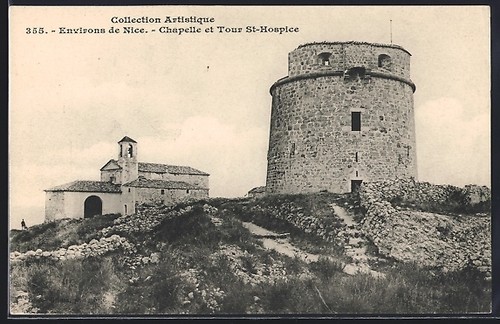 Cpa nice chapelle tour - cpa, nice,