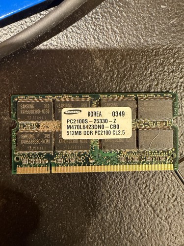 Samsung pc2100s 512mb - 512mb, ddr