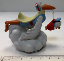 Goebel Disney New Arrivals Rotating Musical Figure w/ Baby Donald Duck – 1984