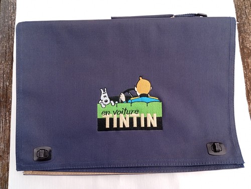 Tintin sac sacoche avec - -,