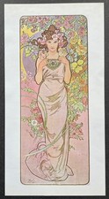 Rose par Alphonse Mucha 1897