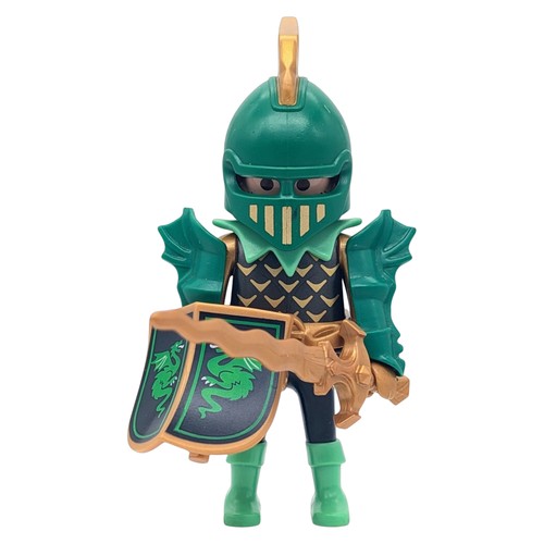 Playmobil chevalier vert - , or
