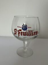 Vintage St Feuillien Chalice Belgian Beer Glass 33cl