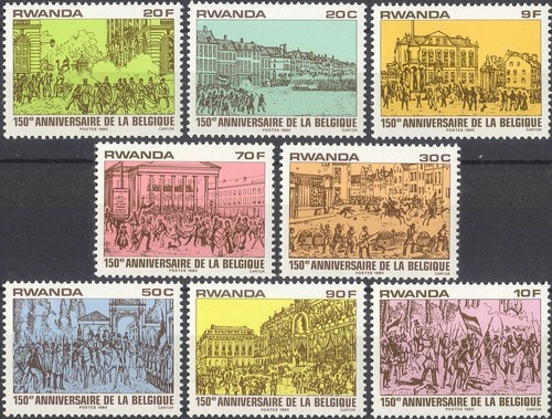 Rwanda 1980 belge - 1980,
