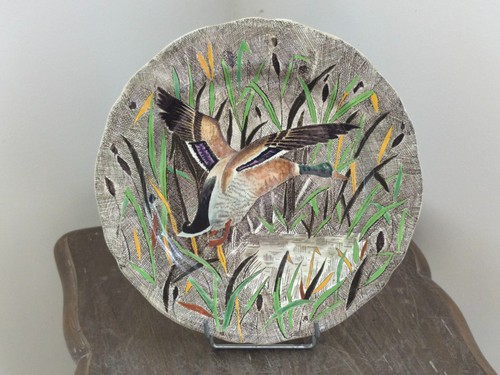 Belle assiette plate - plate, en