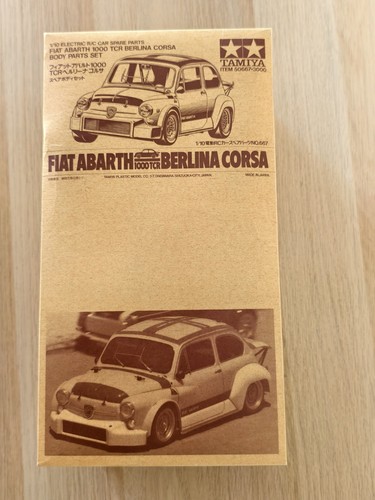 Tamiya fiat abarth 1000tcr - fiat,