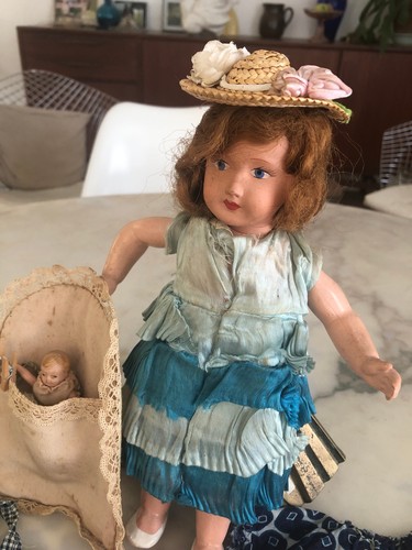 Poupée ancienne taille - poupée,